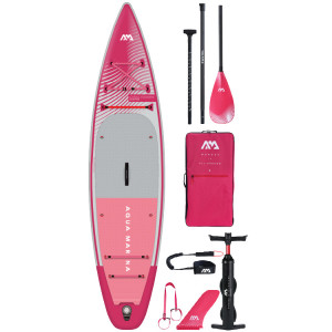 CORAL TOURING Adventure Stand Up Paddle Board - 11'6" / 350cm - Raspberry Pink