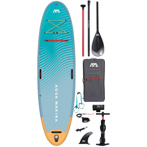 DHYANA Fitness Yoga iSUP - 10'8" / 325cm - Summer Vacation Turquoise