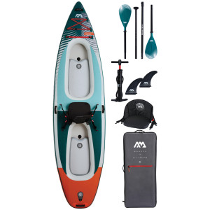 CASCADE TANDEM Hybrid Inflatable Stand Up Paddleboard to Kayak Package 2024