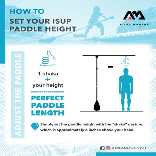 How to set your isup paddle height