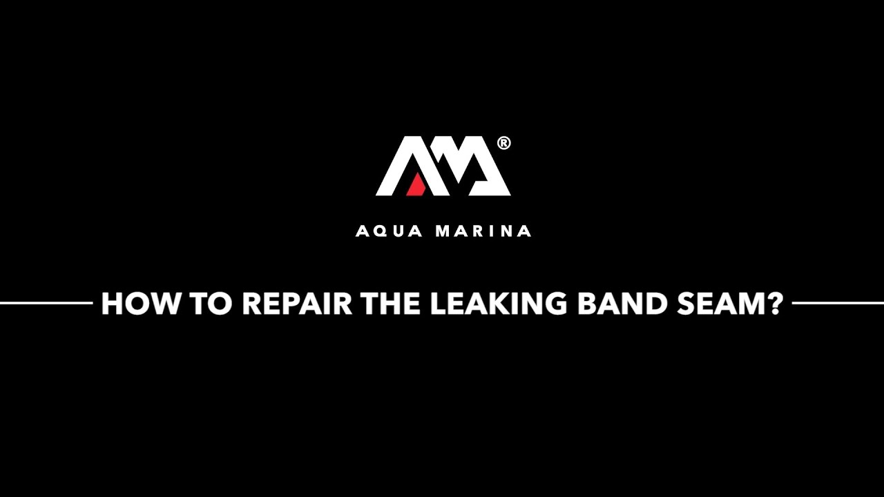 How To Repair A Leaking Band Seam